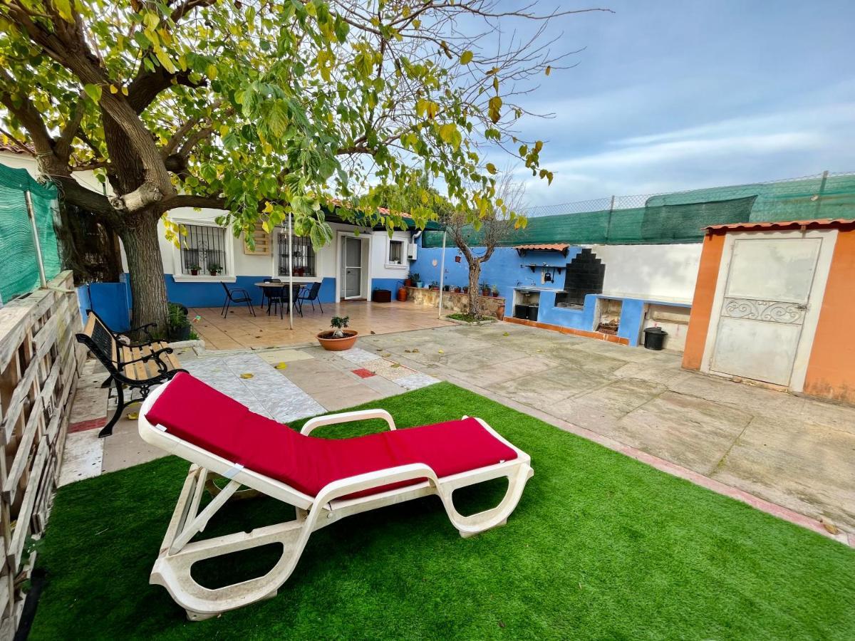 Estudio Adosado Acogedor Con Jardin, Barbacoa Y Parking Privado Alicante Eksteriør bilde