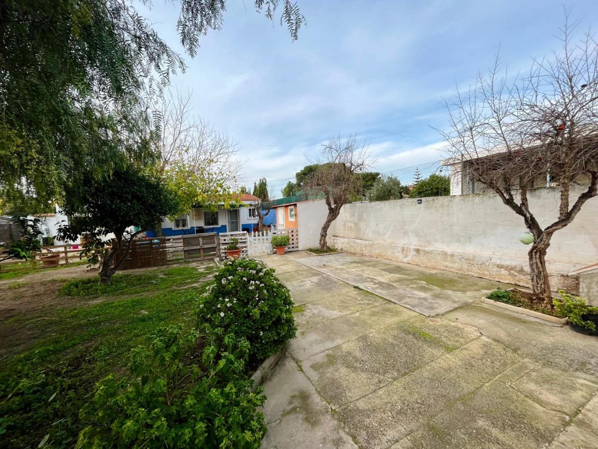 Estudio Adosado Acogedor Con Jardin, Barbacoa Y Parking Privado Alicante Eksteriør bilde
